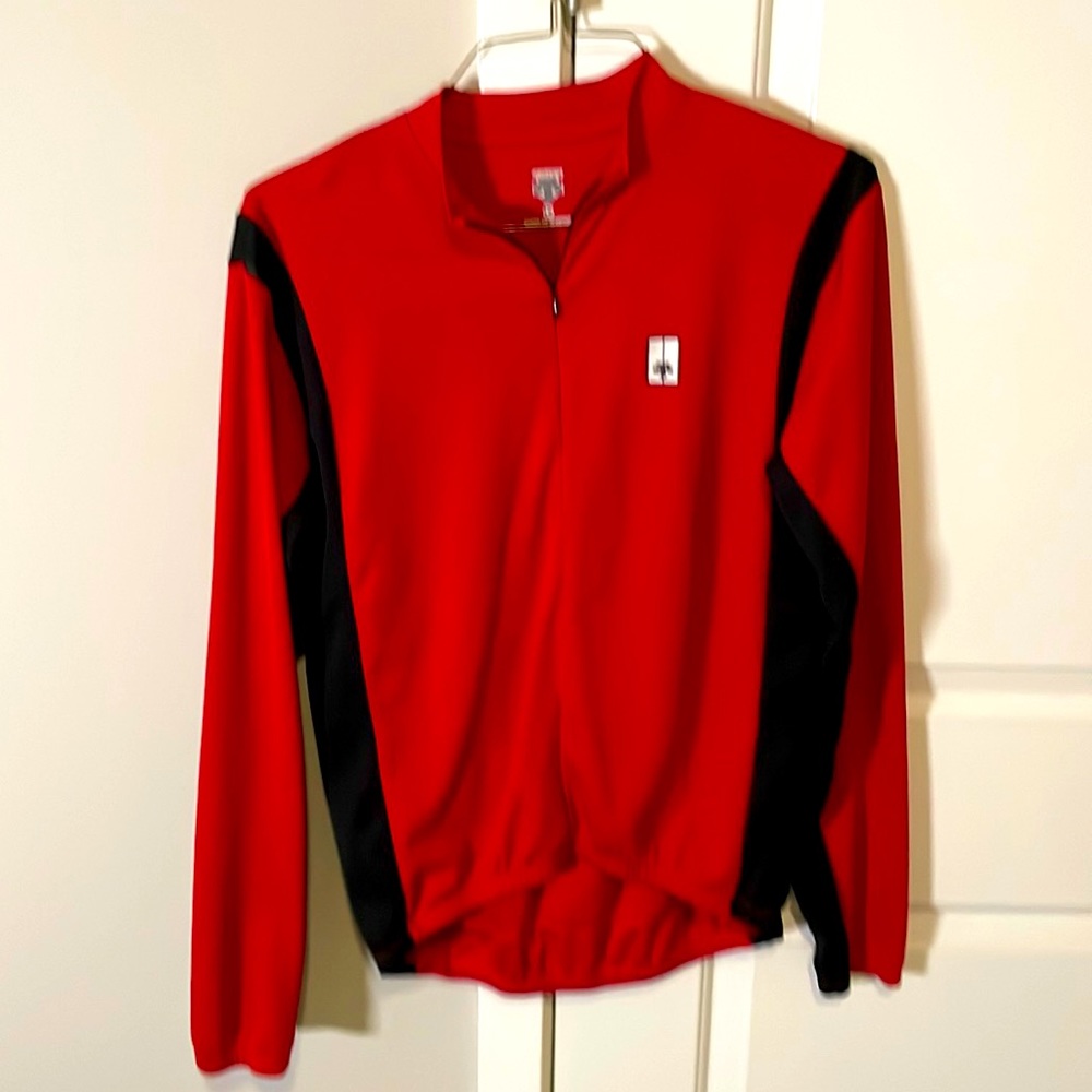 Descente men’s L bling sleeve cycling jersey